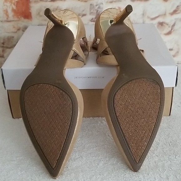 New Jessica Simpson Piah Microsuede D'Orsay Puumps - Picture 5 of 7